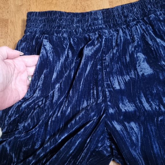 Gap Velour Wide Leg Pull-On Pants - Picture 9 of 9